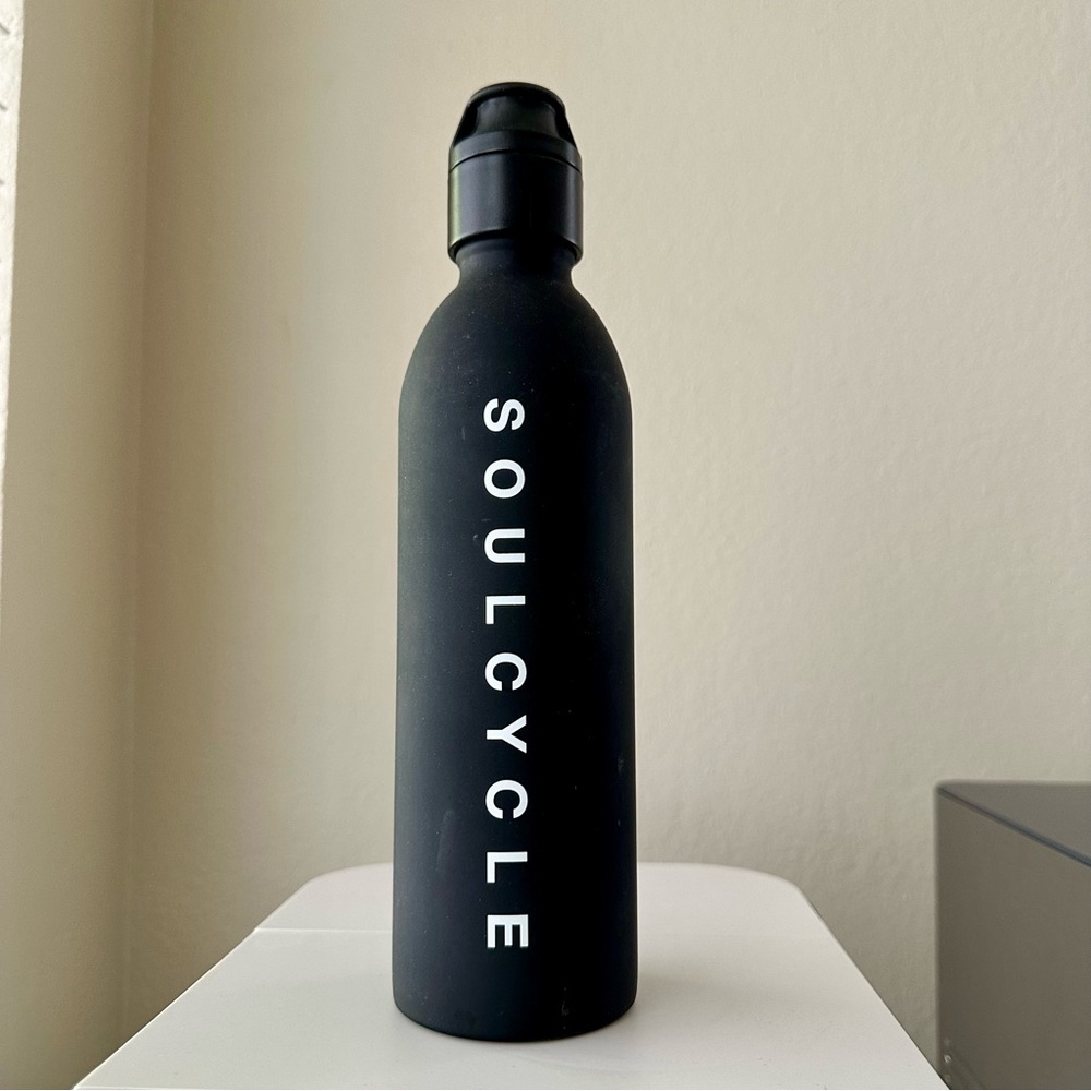 SoulCycle Matte Black Water Bottle